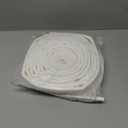 2 Pack x 16.4 Ft Door Weather Stripping Window Seal, Self-Adhesive Foam Weather Strip for Door Insulation, Soundproofing Weatherstripping for Window Gap Filler, Wedge Door Frame Seal Tape for Winter, White