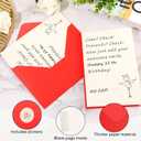 4 x Funny Birthday Cards for Him Her,15th Cute Minimalist Greeting Cards with Red Envelopes Pack,for children, Nephew Niece, Teenagers