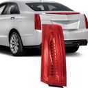 WFLNHB Left Side Tail Light Assembly Replacement for ATS 2013-2017 Driver Side Rear Brake Lamp GM2800260 84081571