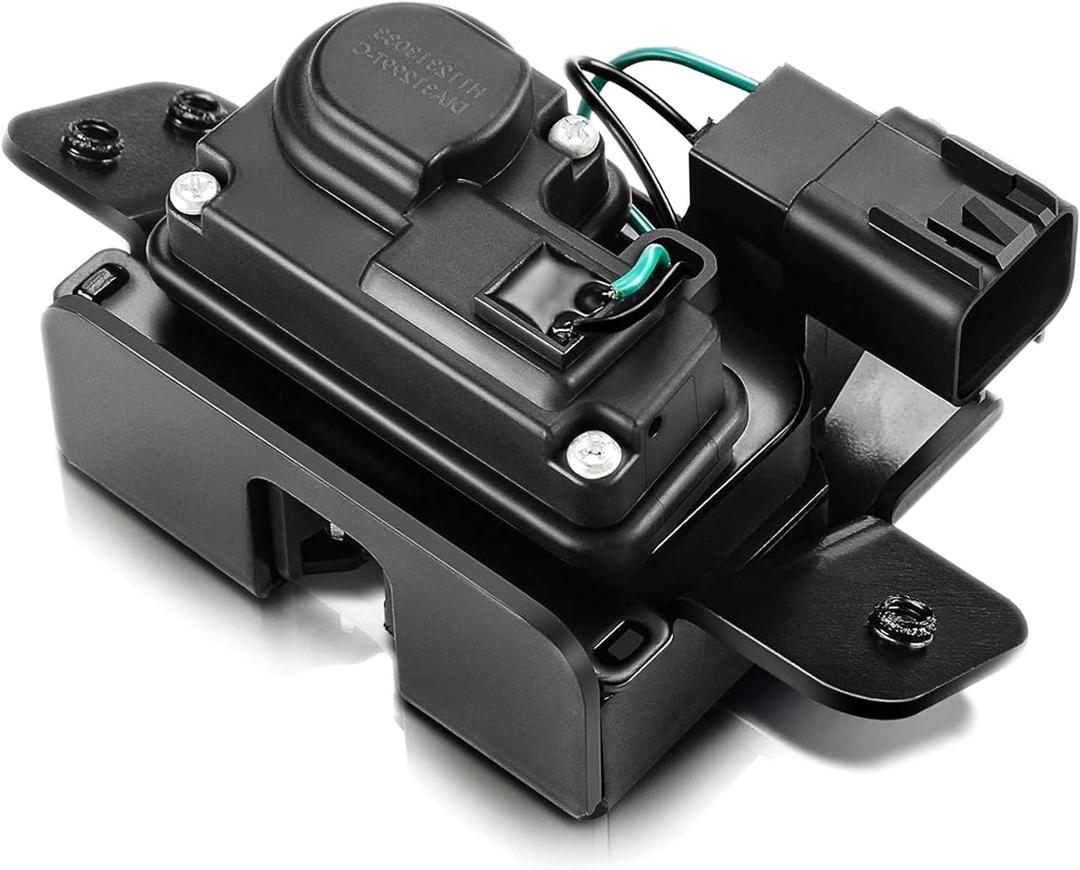Rear Tailgate Trunk Latch Lock Actuator 4-Pin Compatible with Selected Chevy GMC Buick W/O Power Liftgate,Replace # 931-299,13584872,Yukon Tahoe Acadia Escalade