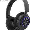 INGA Wireless Gaming Headset for PS5, PS4, PC, Mac, Switch, Game/Chat Balance for PS5/4, 2.4GHz/Bluetooth 5.2, ENC Noise-Cancelling Mic, 7.1 Surround Sound, 3.5mm Wired for Xbox Controller (Blue LED)
