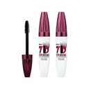 7D Waterproof Volume Mascara, Black Lengthening Thickening Softer Fuller Lashes Mascara, Long Lasting Natural Curling Lashes for Professional Eye Makeup for Women and Girls (2pcs)