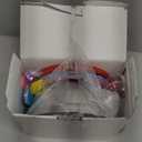 Mixing Bowls with Lids for Kitchen - 26 PCS Stainless Steel Nesting Colorful Mixing Bowls Set for Baking,Mixing,Serving & Prepping,Size 5, 3.7, 2.8, 2.3, 1.7, 1.1, 0.7QT,11 Cooking Utensils