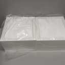 KeyWave Cocktail High Top Table Covers - 32x43 Inch Fitted Spandex Round Cocktail Tablecloth for Bar Height Standing Table Cloths Reusable, for Party Wedding Banquet Event Decorations, White, 6 Pack