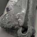 Zentavio Area Rugs for Living Room Large Rugs for Bedroom 5x8 Carpet Fluffy Furry Soft Shag Aesthetic Plush High Pile Gray Throw Rug for Nursery Kids Room Dorm Light Grey