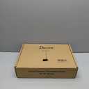 Projector Stand Tripod Adjustable, Laptop Height from 23.5 to 46.5 inches with Gooseneck Phone Holder, Floor for Office, Home, Stage, Studio, DJ Racks Holder Mount, 23.5 Inch-46.5 Inch (Black)