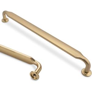 10 Pack 7-1/2 Inch Cabinet Pulls Champagne Bronze Kitchen Cabinet Handles Zinc Alloy Drawer Pulls Solid Cabinet Hardware