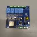 AC/DC Power Supply ESP32 Development Board Programmable Development Board Wireless WiFi 4 Way Channel 5V Relay Module ESP32-WROOM-32E for Arduino AC 90-250V / DC 7-30V