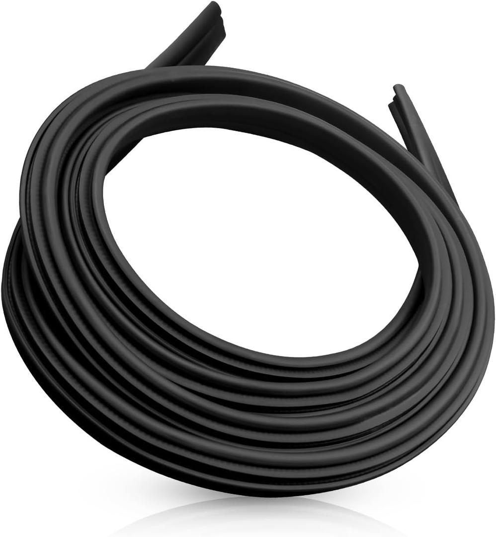 Front Door Weatherstrip Seal LH/RH Side Fit for Chevy Silverado GMC Sierra 1500 2500HD 3500HD Crew Cab Regular Cab 2007-2014, Replace 22766400 G3161