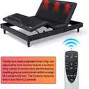 RF358A Remote Control Replacement for Tempurpedic Ergo or Ergo Extend Adjustable Bed Base JDLK.33.01.18 RF358A JLDK.33.01 36, Compatible with RF502A