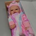 BABESIDE Baby Dolls, 17inch Large Realistic Cute Soft Body Baby Doll Real Life Baby Dolls with Accessories for 3+ Year Old Girls Gifts, Pretend Play, Collection