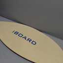  36” Skipper Skimboard with High Gloss Coat Wooden Skim Boards for Beginners, Teenagers and Adults Beach Skimboard 3 Color Traction Pad to Choose(Blue)