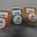 3 x Crushed Glass Glitter, Broken Shattered Glass Gems Chips for Resin Art Crafts, Epoxy Resin Supplies, Geod Painting, DIY Art Projects, Jewelry Making,3-6mm, 200g/7oz (Tangerine)