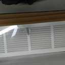 24"Wx6"H Duct Opening Return Air Grille,Air Return Vent Cover Grill for Sidewall and Ceiling,Solid Steel AC Vent Cover HVAC Cold Air Intake Grille Without Filter House,Outer Dimension:25.75WX7.75"H, For 24''W6''H-Duct Opening