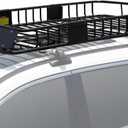 Leader Accessories Roof Rack Cargo Basket with 150LB Capacity Car Top Luggage Carrier 64"x 39"x 4" Fit for SUV Truck Cars