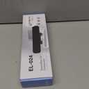 Computer Speakers for Desktop Pc, Monitor Speakers for Laptop,Pc Speakers with Loud Sound,Volume Control Easily Clamps to Monitors(USB-C to USB Adapter Included) (Black)