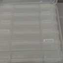 IRIS USA 5" x 7" Photo Storage Box Craft Keeper, Transparent Protection Container with 6 Organization Holder Cases for Pictures, Tasks, Scrapbooking, Ephemera, Stationery Storage, Clear