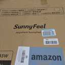 SUNNYFEEL Low Beach Chair, 5-Position Lay Flat Reclining, Backpack Portable Folding Chair with Cooler Bag & Cup Holder, Heavy Duty 350 LBS, Compact for Beach, Camping, Travel