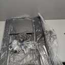 Neothm Mobile TV Stand with Power Outlet, Tilting & Swivel Rolling TV Cart for 32-75 Inch TVs, Height Adjustable Portable TV Stand with Shelf, Portrait/Landscape, 88 lbs Capacity, Max VESA 600x400mm