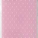 QLTYPRI Cute Phone Case for iPhone 14 Plus/iPhone 15 Plus Case Polka Dot Fashion Aesthetic Design for Women Girls, Slim TPU Shockproof Protective Phone Cover for iPhone 14 Plus/15 Plus - Pink