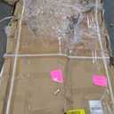 Double Sliding Shower Door, 5660" W x 76" H Frameless Shower Door, Matte Black Stainless Steel Components, 5/16" (8mm) Tempered Glass, Glass Shower Door for Walk-in Shower