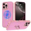 tharlet Compatible with iPhone 16 Pro Max Case with Finger Strap, Pink