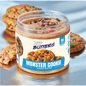 Fit Butters Monster Cookie Peanut Butter (16 oz) BB 02/09/2027