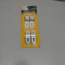 Prime-Line N 7532 Sliding Closet Door Roller Kit, 1 in. Wheel Diameter, Convex (Round) Edge Plastic, Stamped Steel Construction, Includes 1/4 and 3/4 in. Offset Pairs (2 Pack)