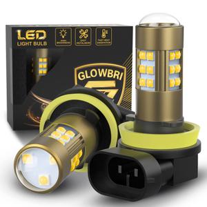 9006 LED Bulb, 360 Surround Lighting, HB4 Fog Lights Bulb Brightness Increased By 600%, 9006/HB4 Bulbs Plug and Play, For Fog Lights LED and DRL, Running Board Light Assemblies(warm white, 9006/HB4)