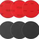 6 PCS Bowling Sanding Pads Bowling Ball Cleaner Bowlings Ball Polishing Kit Bowlings Accessories for Men Grit 500~600, 800~1000, 2000 for Balls Resurfacing Polishing Kit