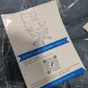 Efomao Big and Tall Office Chair with Footrest  High Back Computer Chair with Adjustable ArmrestsExecutive Office Chair with Wide Seat, Modern Desk Chair for Home Office, Gaming, or Study, Blue