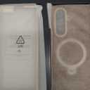 YOOVEI for Galaxy Z Fold 7 Case Luxury Leather with Screen Protector [Hinge Protection],Fit for Magsafe,Magnetic Kickstand & Ring Holder for Samsung Zfold 7 Case Brown