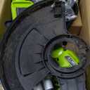 Electric String Trimmer Cordless with 2x2.0Ah Battery, 20V Battery Powered 12-inch Lawn Mover & Edger Lawn Tool with Charger, Powered Grass Trimmer with 8pcs Spool Line for Yard, Garden, Green