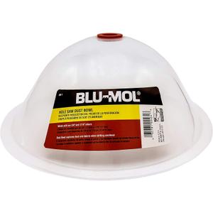 Disston E0215000 Blu-MOL RemGrit Collapsible Hole Saw Accessories Dust Bowl, for Installing Recessed Lights and Works with All Hole Saws