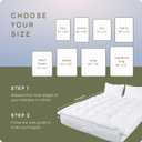 Extra Thick Pillow Top 3 Inch Mattress Topper King Size for Firm Mattress, Cooling Fluffy Cotton Hotel Mattress Bed Topper for Cloud Like Sleep & Back Pain, Plush Soft Pad, Fit to 6-22 Mattress