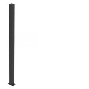 CR Fence & Rail Horizontal Guard Rail Kit, 4'Wx42'H DIY Railing Balusters Set for Porch or Deck with Middle Post, 2 END Post Needed