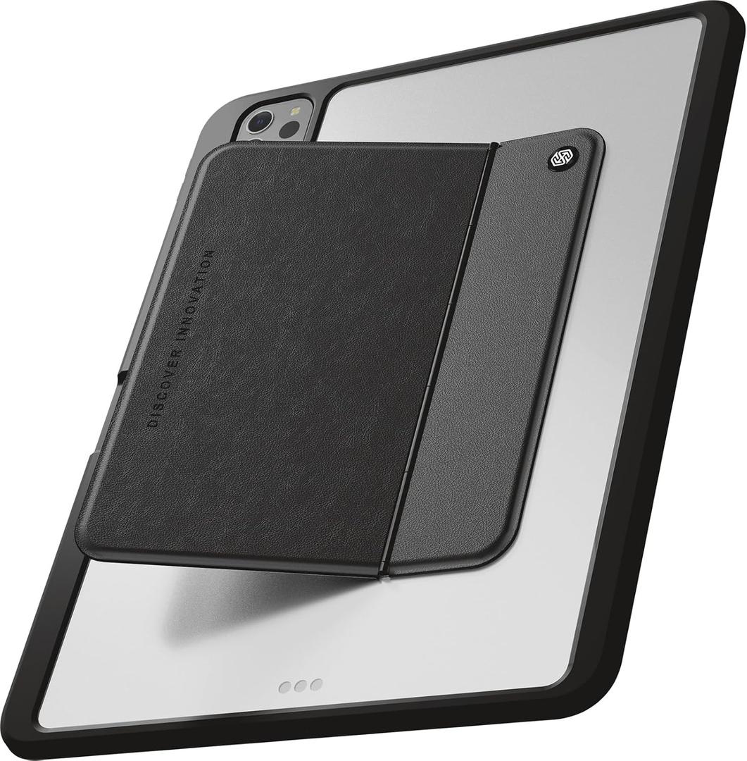 Nillkin Adhesive Invisible Slim Tablet Stand, Universal iPad Stand for Desk, Most Adjustable, Compatible with iPad/Galaxy Tab and All 9.7-11" Tablets, Black