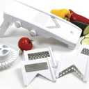 Norpro V-Slicer Grater Mandoline with Safety Guard Holder