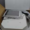 Solar Powered Roof Vent Fan with Four High-Speed Fans, Ventilation and Cooling Solar Attic Exhaust Fan, Suitable for Lofts, Shops, Garages