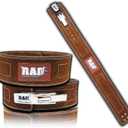 RAD Lever Weight Lifting Gym Belt for Men & Women Size 63 TO107 CM,Thick 10MM & Width 4 Inch Lever Powerlifting Belts for Women Dead Lift Workout Belt Leather Weight Lifting Lever Gym Squat Belt