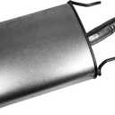 Walker Quiet-Flow SS 21558 Direct Fit Exhaust Muffler 2.25" Inlet (ID) 2.25" Outlet (OD) for Chevrolet Impala
