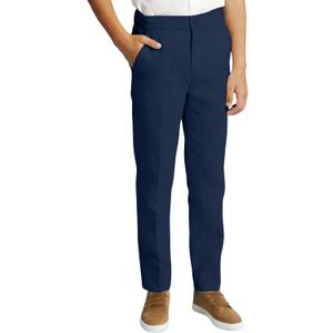 Boys Linen Suits Pants Kids Lightweight Flat Front Dress Pants for Toddler Boy Teens Formal School Uniform Trousers 5T
