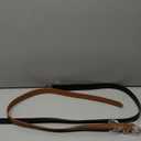 2 Pack Women Leather Belt for Jeans Ladies Belts for Dresses Pants Plus Size Work Belt with Gold Buckle Black And Brown