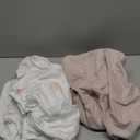 4 Pack Bedside Bassinet Sheets - 35"x20" Bassinet Sheets for Newton, Ezebaby, AMKE & Other Large Bedside Sleeper | Ultra Soft & Skin Friendly Bassinet Fitted Sheet for Girls (Blush Pink)