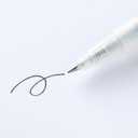 Muji Smooth Gel Ink Ballpoint Pen Knock Type 10-Pieces Set, 0.5 mm Nib Size, Black