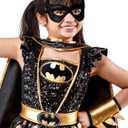 DC Comics Superheroes: Batgirl Costume Dress for Kids by Rubies, Girl's Small