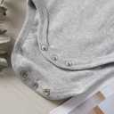 Like Aunt Perfect Baby Boy Clothes Unisex Funny Baby Girl Bodysuit 0-3 months (Gray)