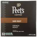 Peet's Coffee & Tea, Coffee K Cup French Roast, 13.5 Ounce
