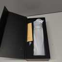 Hydrogen Water Bottle - Up to 4000PPB SPE/PEM Tech Hydrogen Water Generator - 7.8Hz Microclusters Tech for Faster Absorption, Leak-Proof, Dual-Layer Glass, Fast Charge, Ideal Gift for Wellness