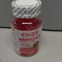 Magnesium Glycinate Gummies,Magnesium Potassium Supplement with Taurate, Malate, Vitamins D, C, B6, Calcium,Body Support,Raspberry Magnesium Gummies for Adults&Kids (60 Count (Pack of 1))